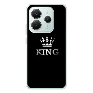 Чохол (Корона на чорному фоні) для Redmi Note 14 5G (KING)