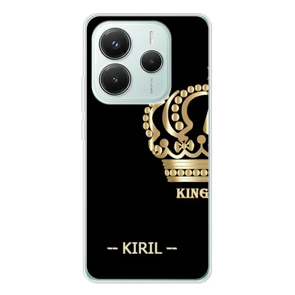 Чехол с рисунком «KIRIL» для Xiaomi Redmi Note 14 5G