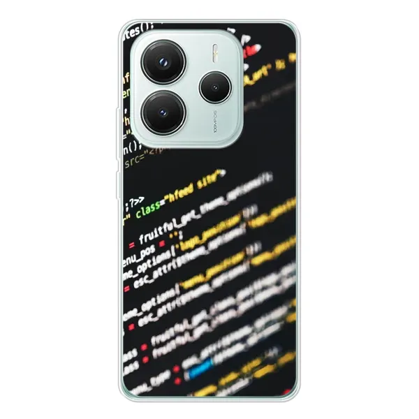 Чехол с рисунком «Код» для Xiaomi Redmi Note 14 5G Чехол с рисунком «Код» для Xiaomi Redmi Note 14 5G