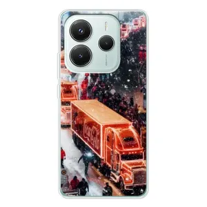 Чехлы на Новый Год Xiaomi Redmi Note 14 5G (Кока Кола)