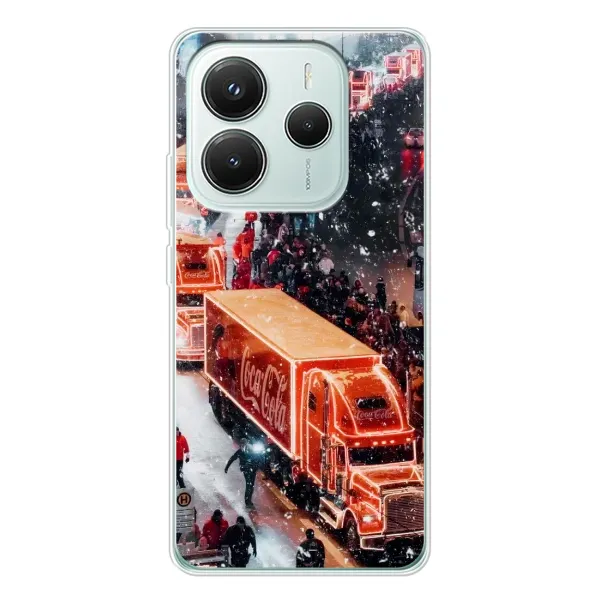 Чехол с рисунком «Кока Кола» для Xiaomi Redmi Note 14 5G