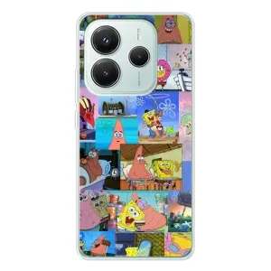 Силіконовий чохол Спанч Боб на Redmi Note 14 5G (Комікси Спанч Боб)