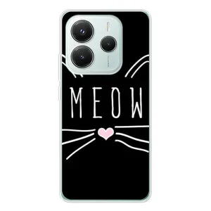 Бампер с изображением Котиков для Редми Нот 14 5G (КОТИК MEOW)