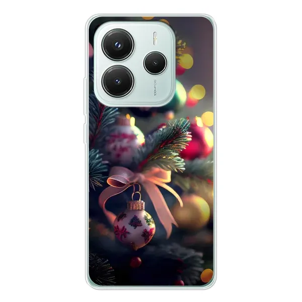 Чехол с рисунком «Красивая елочка» для Xiaomi Redmi Note 14 5G