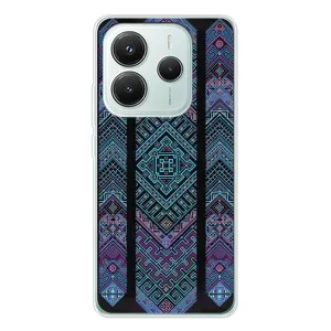 Силиконовый Чехол на Xiaomi Redmi Note 14 5G (Крутой орнамент)
