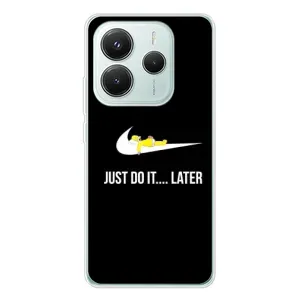 Силиконовый Чехол на Xiaomi Redmi Note 14 5G с картинкой Nike (Later)