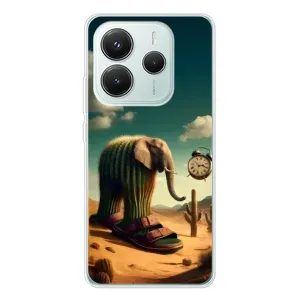 Чохол з мемами траралело тралала для Xiaomi Redmi Note 14 5G (Лірілі ларіла)