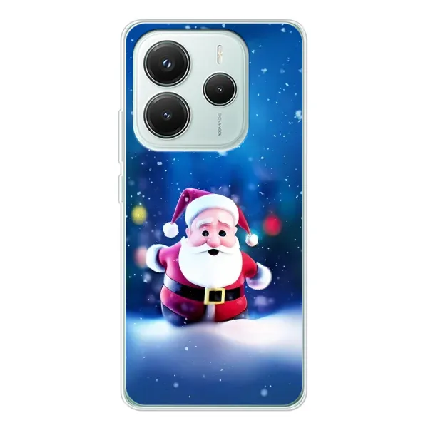 Чехол с рисунком «Маленький Дед Мороз» для Xiaomi Redmi Note 14 5G