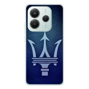 Чохли з тематикою "Круті машини" на Xiaomi Redmi Note 14 5G (Лого Maserati)