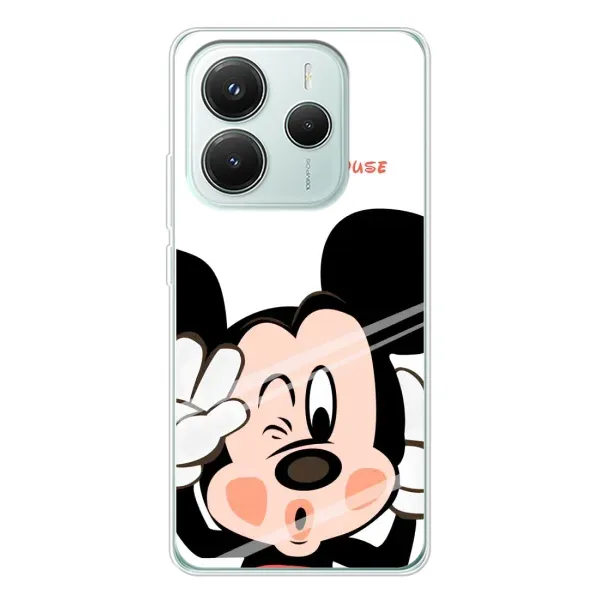Чехол с рисунком «Mickey Mouse» для Xiaomi Redmi Note 14 5G Чехол с рисунком «Mickey Mouse» для Xiaomi Redmi Note 14 5G
