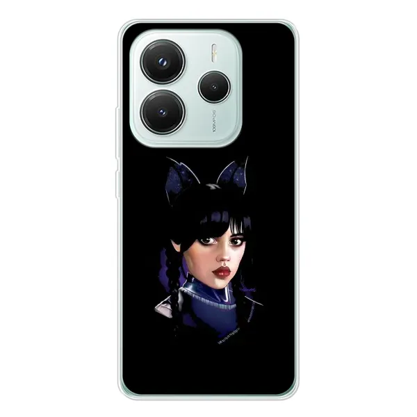 Чехол с рисунком «Милая Уэнсдей» для Xiaomi Redmi Note 14 5G Чехол с рисунком «Милая Уэнсдей» для Xiaomi Redmi Note 14 5G