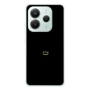 Чохол (Корона на чорному фоні) для Redmi Note 14 5G (Міні корона)
