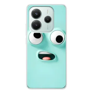 Чехол с рисунком «Забавное мятное лицо» для Xiaomi Redmi Note 14 5G