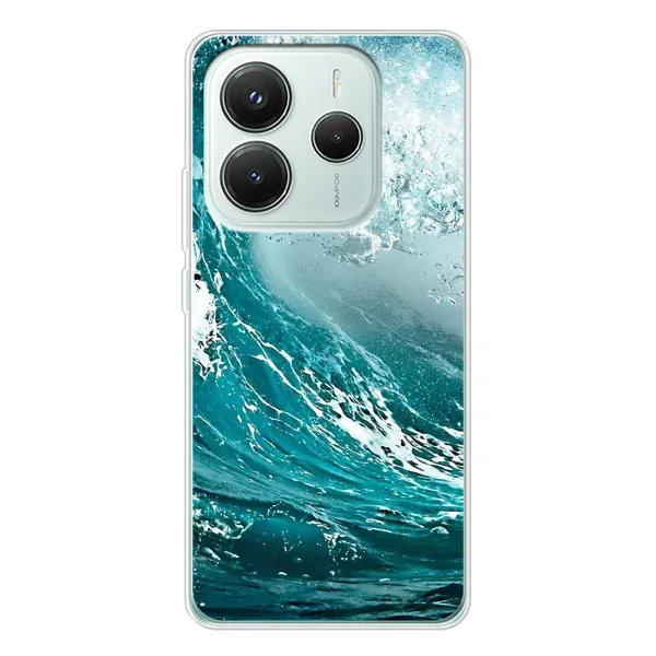 Чехол с рисунком «Морская волна» для Xiaomi Redmi Note 14 5G Чехол с рисунком «Морская волна» для Xiaomi Redmi Note 14 5G