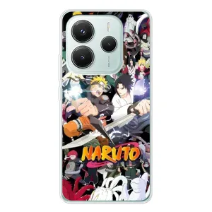 Купить Чохли на телефон з принтом Anime для Xiaomi Redmi Note 14 5G (Наруто постер)