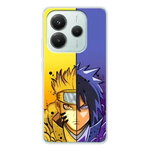 Купить Чохли на телефон з принтом Anime для Xiaomi Redmi Note 14 5G (Naruto Vs Sasuke)