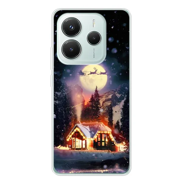 Чехол с рисунком «Настроение зимнее» для Xiaomi Redmi Note 14 5G