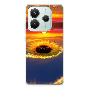 Чохли з картинкою Соняшників для Redmi Note 14 5G (Небо соняшник)