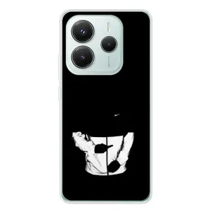 Силиконовый Чехол на Xiaomi Redmi Note 14 5G с картинкой Nike (Nike стиль)