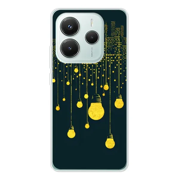 Чехол с рисунком «Ночной город» для Xiaomi Redmi Note 14 5G Чехол с рисунком «Ночной город» для Xiaomi Redmi Note 14 5G