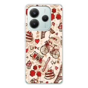 Чехол с Эйфелевой башней на Xiaomi Redmi Note 14 5G (Париж мечта)