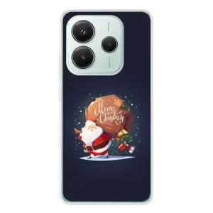 Чехол Санта Клаус для Xiaomi Redmi Note 14 5G (Подарки от Санты)