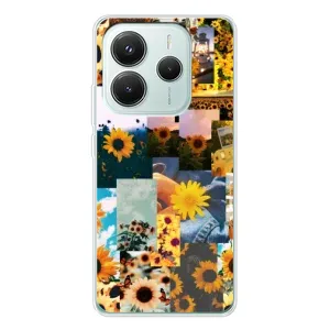 Чохли з картинкою Соняшників для Redmi Note 14 5G (Соншниковий дизайн)
