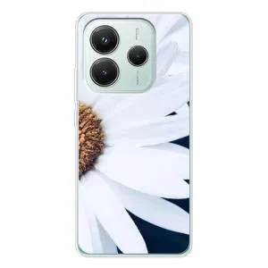 Чохол з ромашками на Xiaomi Redmi Note 14 5G (Пів ромашки)