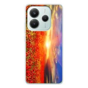 Чохли з картинкою (Тюльпани) на Redmi Note 14 5G (Поле тюльпанів)
