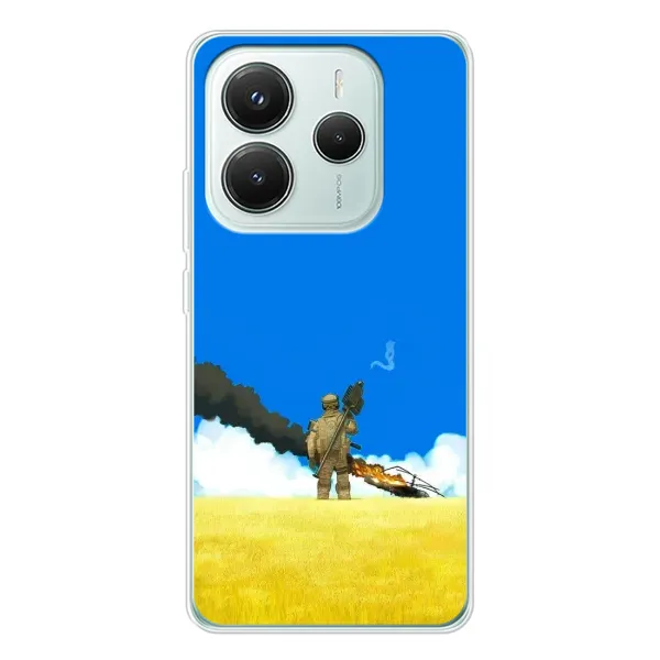 Чехол с рисунком «Попадание» для Xiaomi Redmi Note 14 5G Чехол с рисунком «Попадание» для Xiaomi Redmi Note 14 5G