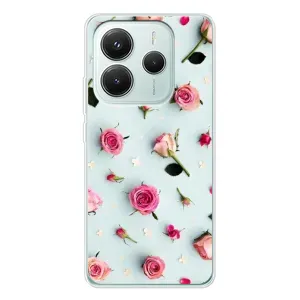 Чохли з принтом Троянд для Xiaomi Redmi Note 14 5G (Різні квіти)