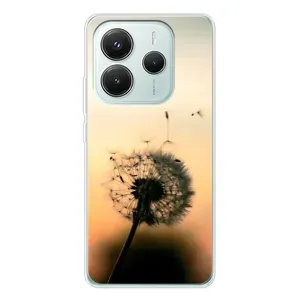 Силіконовий Чохол з кульбабками на Xiaomi Redmi Note 14 5G (Роздмухана кульбабка)
