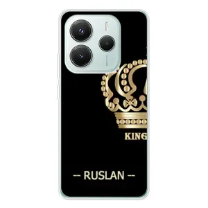 Чехлы с мужскими именами для Xiaomi Redmi Note 14 5G (RUSLAN)