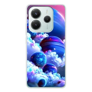 Чохли КОСМОС на Xiaomi Redmi Note 14 5G (Сині планети)