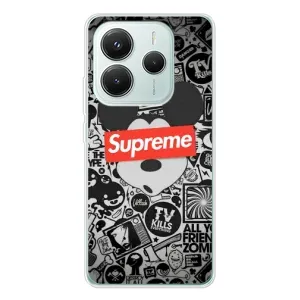 Чехол с рисунком «Supreme Маус» для Xiaomi Redmi Note 14 5G