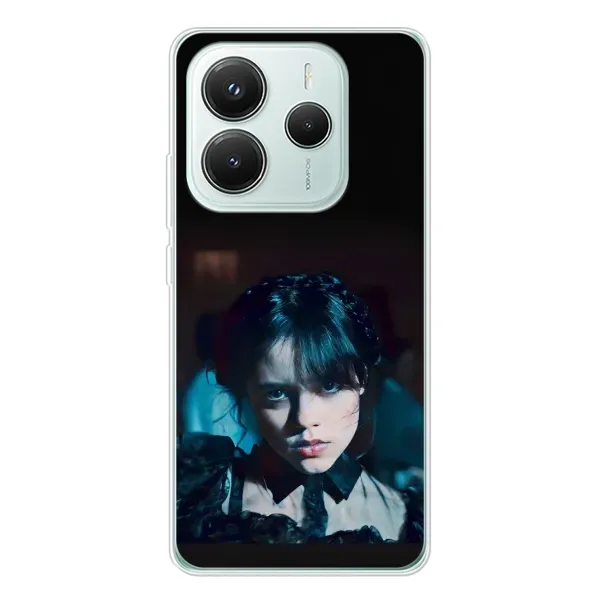 Чехол с рисунком «Танец Уэнсдей» для Xiaomi Redmi Note 14 5G Чехол с рисунком «Танец Уэнсдей» для Xiaomi Redmi Note 14 5G