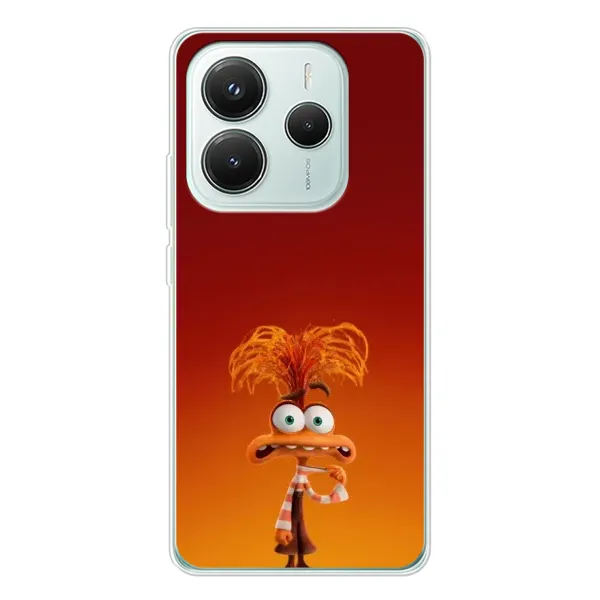 Чехол с рисунком «Тревожность» для Xiaomi Redmi Note 14 5G Чехол с рисунком «Тревожность» для Xiaomi Redmi Note 14 5G