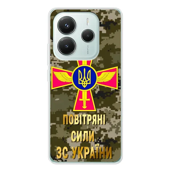 Чехол с рисунком «ВС ЗСУ» для Xiaomi Redmi Note 14 5G Чехол с рисунком «ВС ЗСУ» для Xiaomi Redmi Note 14 5G