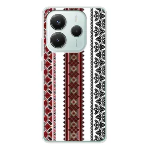 Силиконовый Чехол на Xiaomi Redmi Note 14 5G с картинкой Вышиванки (Вышиваночки)