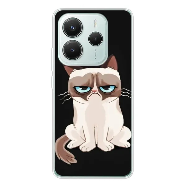 Чехол с рисунком «Взгляд кота» для Xiaomi Redmi Note 14 5G Чехол с рисунком «Взгляд кота» для Xiaomi Redmi Note 14 5G