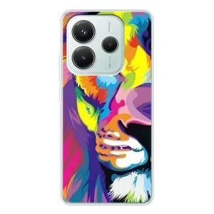 Чехол с картинкой на Xiaomi Redmi Note 14 5G (Яркий Лев)