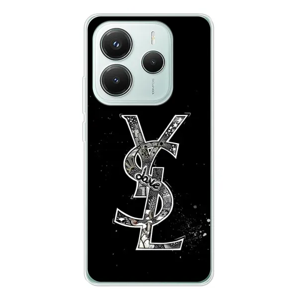 Чехол с рисунком «YSL» для Xiaomi Redmi Note 14 5G