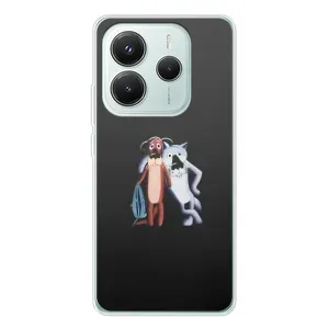 Мультяшний принт на Чохол для Redmi Note 14 5G (Шо, опять)