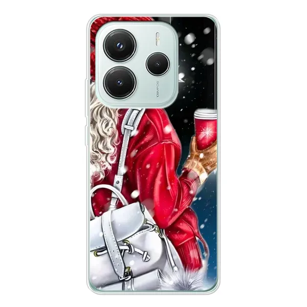 Чехол с рисунком «Зима пришла» для Xiaomi Redmi Note 14 5G