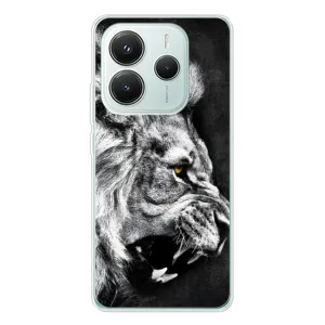 Чохол з картинкою на Xiaomi Redmi Note 14 5G (Злий Лев)