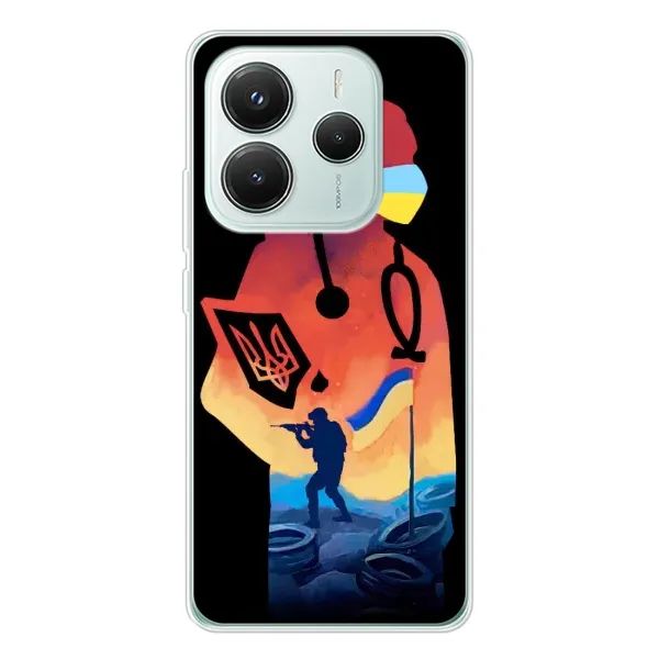 Чехол с рисунком «ЗСУ Врач» для Xiaomi Redmi Note 14 5G Чехол с рисунком «ЗСУ Врач» для Xiaomi Redmi Note 14 5G
