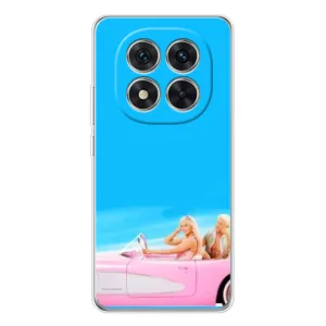 Силиконовый Чехол Барби Фильм на Xiaomi Redmi Note 14 Pro 5G (Барби и Кен)