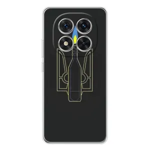 Чохол з картинкою (Патріотичний ГЕРБ) на Xiaomi Redmi Note 14 Pro 5G (Герб - Молотова)