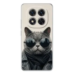 Чехол на тематику: Коты для Xiaomi Redmi Note 14 Pro 5G (Модный кот)