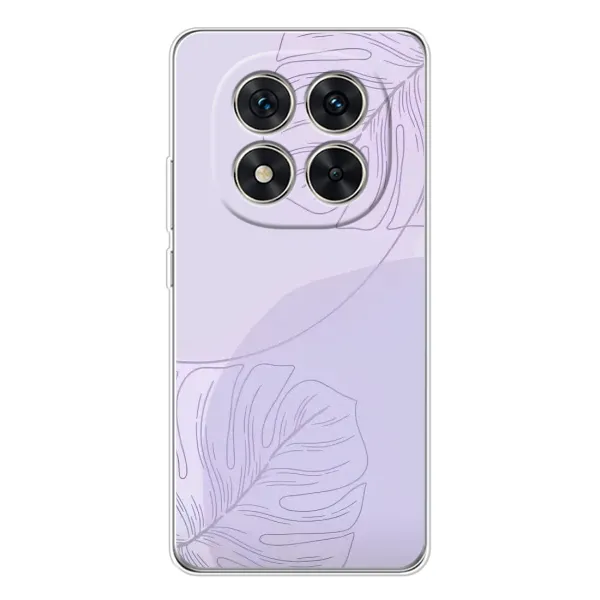 Чехол с рисунком «Монстера фиолетовая» для Xiaomi Redmi Note 14 Pro 5G Чехол с рисунком «Монстера фиолетовая» для Xiaomi Redmi Note 14 Pro 5G